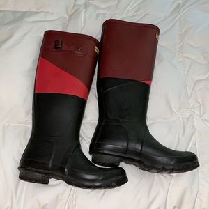 Hunter rain boots